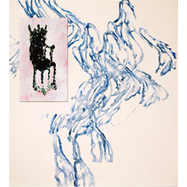 Luc Palmer / 2019_10 / Acryl und Öl auf Baumwolle / 200 x 180 cm