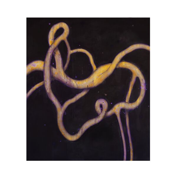 Luc Palmer / 2022_03 / Acryl und Öl auf Baumwolle / 115 x 100 cm