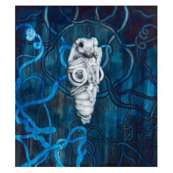 Luc Palmer / 2022_17 / Acryl und Öl auf Baumwolle / 170 x 150 cm