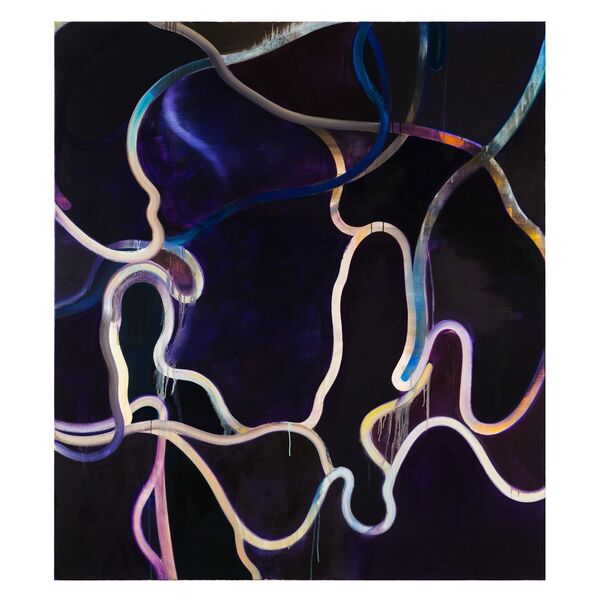 Luc Palmer / 2020_12 / iniuria via 1 / Acryl und Öl auf Baumwolle / 170 x 150 cm