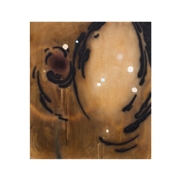 Luc Palmer / 2023_04 / Acryl und Öl auf Baumwolle / 85 x 75 cm