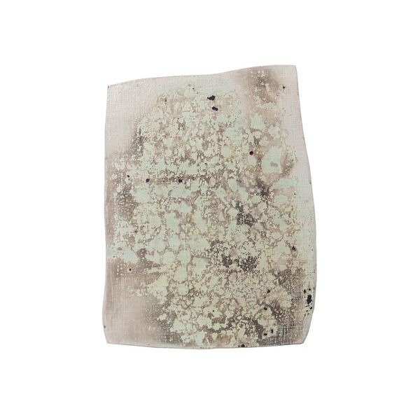 Luc Palmer / 2018_18 / Acryl und Feuer auf MDF / ca. 33 x 25 cm