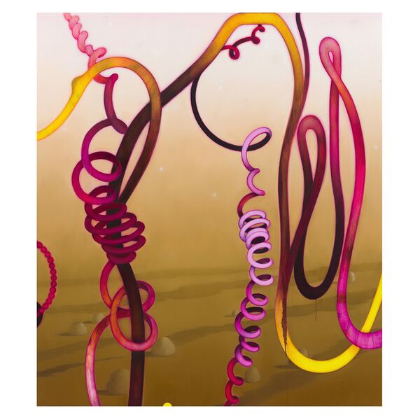 Luc Palmer / 2023_20 / Acryl und Öl auf Baumwolle / 170 x 150 cm