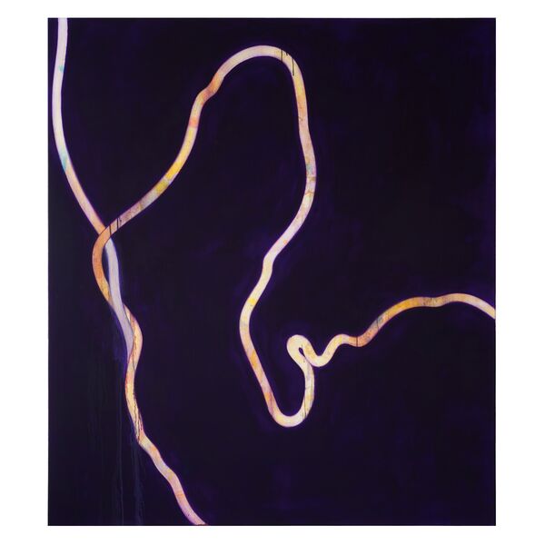 Luc Palmer / 2021_06 / iniuria via 6 / Acryl und Öl auf Baumwolle / 170 x 150 cm