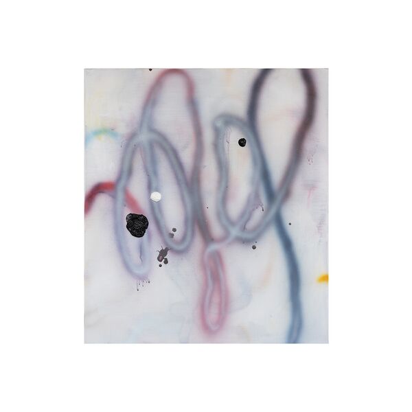 Luc Palmer / 2022_02 / Acryl und Öl auf Baumwolle / 70 x 62 cm