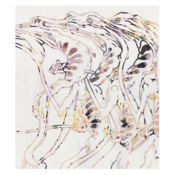 Luc Palmer / 2022_26 / Acryl und Öl auf Baumwolle / 170 x 150 cm